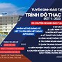 Tuyển Sinh Thạc Sĩ